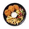 60 Falafel Teller